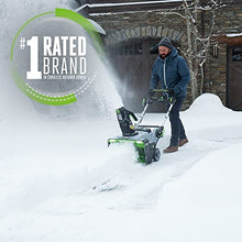 EGO POWER+ 21" Electric Snow Blower, Cordless Steel Auger, Includes (2) 56V 7.5Ah Batteries and Dual Port Charger - SNT2114