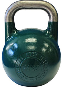 Ader Sporting Goods Ader Pro-grade Int'l Kettlebells Set 14pcs with DVD - 7 Pairs (8-32kg) X2 Rainbow