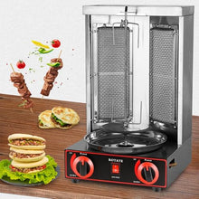YXCUSAM Gas Vertical Broiler Doner Kebab Machine, Vertical Rotisserie Oven Grill, Chicken Rotisserie Machine, for Restaurant