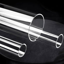 EVANEM Acrylic Pipe Transparent Tube Hollow Duct PMMA, for DIY Projects Water Cooling System Plumbing(70x60x500mm)
