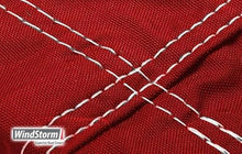 Eevelle Windstorm Pontoon Boat Cover Waterproof MARINEX Fabric Red