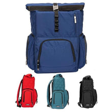 Lennox Backpack Cooler, Royal Black 28 Can Beach Cooler Backpack with 3,350D Nylon Lining, Backpack Coolers Insulated Leak Proof by Sovaro