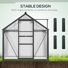 Heavy Duty Polycarbonate Greenhouse Kit for Outdoor Use