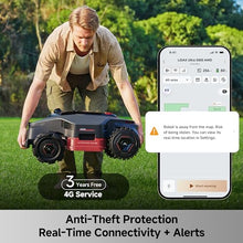 MOVA LiDAX Ultra 3000 AWD Robot Lawn Mower Wire Free RTK Free for up to 0.75 Acre*Dual Maps, 360° 3D LiDAR & AI Dual Vision Mapping, Robotic Mower with 4G, for 80% Slopes, Cutting Height 1.2”–3.9“
