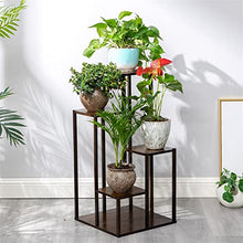 RWGOVLU Flower Stand Plant Stands, Planter Pot Holder Shelf, Indoor Outdoor Flower Display Organizer Storage Rack, Heavy Duty Planter Plant Stand