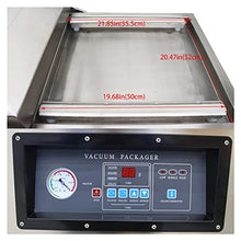 LGXEnzhuo Double Chamber Vacuum Packaging Sealer for Food Saver 110V 1500W