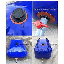 Large-capacity Outdoor Water Storage Container Bucket,Portable Emergency Water Storage Tank With Foldable Soft Water Storage Bag ，Vehicle Transport Water Storage Bucket,Agriculture/garden Watering B