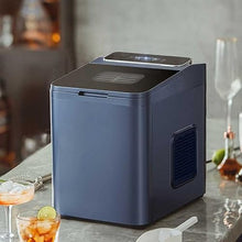 TEDILUVI Electric Ice Machine Maker Bullet Cylindrical Cube Making Countertop for Home Commercial Small Milk Tea Shop