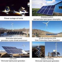 HYZHANHONG 10000W Wind Solar Hybrid Charge Controller with Unloading Resistor, Automatic Wind and Solar Boost Charge Equipment, for Power Plants, Street Lamp,24v