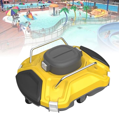 Automatic Robotic Pool Vacuum Cleaner, Cordless with Smart Navigation for 90 Minutes,for Above and In-Ground Swimming Pools