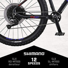 Mongoose Tyax Comp Adult Mountain Bike 27.5-Inch Wheels Tectonic T2 Aluminum Frame Hydraulic Disc Brakes Womens Medium Frame Black