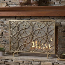 Fireplace Screen Iron Fireplace Screen Single Panel Fire Protection Fence Fireplace Decoration Accessories Fireplace Fireplace Screen