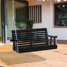 Heavy Duty Swing Chair Bench with Hanging Chains, Hanging Bench Tree Swing,2-seat Swing Chair Bench Porch Swing Chair Outdoor Patio Porch Swing Seat, Hanging Swing Seat Hanging Tree Swing for Garden