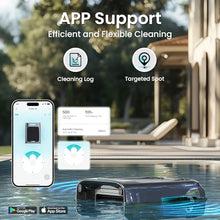 AIPER EcoSurfer S2 24/7 Solar Pool Skimmer Robot with App Support, Blue
