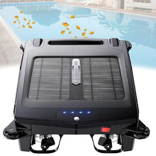 Automatic Solar-Powered Pool Cleaner, Cordless Robot with Smart Navigation, Dual Charging & Speed Options, Efficient Debris Removal for Swimming Pools