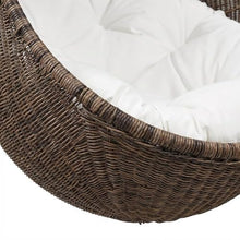Outdoor Escape Beige Outdoor Patio Chair Without Stand, Swing & Hammock Chair, Durable Design, Casual Relaxation, Stylish Backyard Lounge Furniture