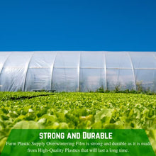 Farm Plastic Supply 2.4 Mil White Plastic Sheeting 42' x 150'