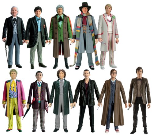 Character Options Doctor Who 11 Doctors Action Figure Collector Set