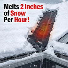 Roof Valley Ice Dam Heater Mat, Snow Melting Deicing System, 30 ft x 13 in