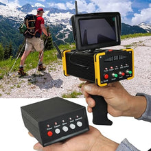 Long Range Gold Silver Gem Diamond Metal Detector for Treasure Hunting - 16M Depth, 100M Range, High Definition Screen, Ideal for Archaeology and Prospecting, Yellow