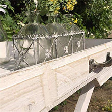 OJKJGYTF Plant Stands Plant Shelf Flower Stand Wooden Vertical Plant Pot Stand with 2 Tier Outdoor Garden Flower Display Rack Decoration Huajia