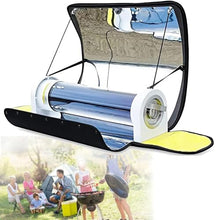 Solar Oven BBQ Grill, 4.5L Large Capacity Solar Oven BBQ Cooker, Portable Solar Stove Cooker, Solar Oven Sun Cooker Foldable Camping Stove for Outdoor Camping Familiy Party, for 4-5 People Dinner