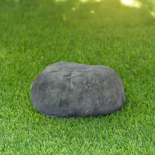 Gardenised Huge Decorative Outdoor Weather Resistant Faux Stone Realistic Sandstone Rock for Garden Patio Landscape, Lightweight Boulder Utility Cover for Lawn Yard Pond Park and Backyard, Colombia
