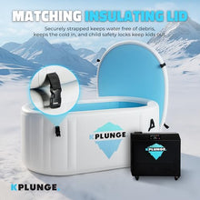 Kplunge Kodiak 59" 1 Person Inflatable Cold Plunge Ice Bath Or Hot Tub