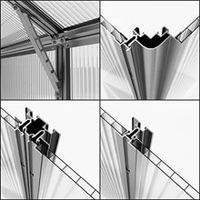 Saphir 3 8.5x6.4 ft Walk in Greenhouse