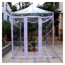 JINMLBO Transparent Pop-up Gazebo, Impact Canopy Walls For Canopy Tent PVC Transparent Tent Replacement Transparent Instant Tent Cover Outdoor Instant Canopies Sidewall Rain Shelter Without Frame(3x3m
