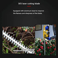 YXCUSAM Hedge Trimmer,Corded Electric Hedge Trimmer,Multi-Purpose Garden Pruning Tool,for Gardens and Yards