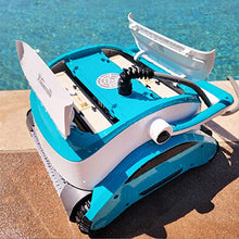 XtremepowerUS Automatic Robotic Pool Cleaner with Extra-Large Filter Basket, White