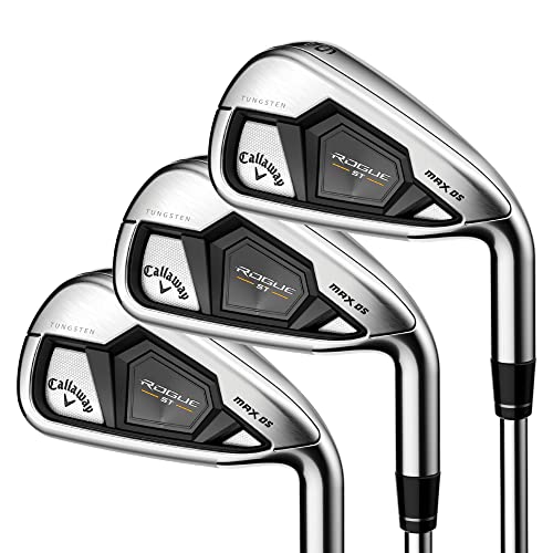 Callaway Rogue ST Max OS Iron Set Right Hand Graphite Light Flex Silver