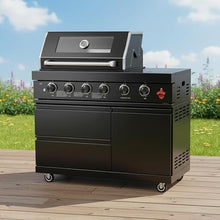 Chery Industrial 46-Inch 4-Burner Outdoor Natural Gas Grill, 72000 BTU