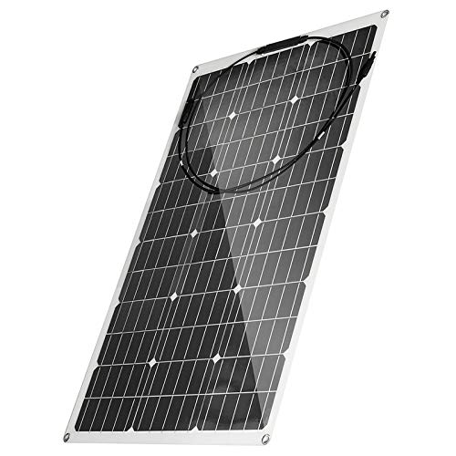 300W/150W Solar Panel 18V Semi-Flexible Monocrystalline Solar Cell DIY Cable Waterproof Outdoor Car RV Rechargeable Power System (150w)(300w)