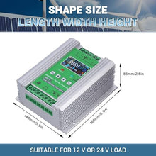 1000W Wind Solar Hybrid Charge Controller with LCD Display,12V/24V/48V Automatic Wind and Solar Charge Controller, Wind Solar Power Accessories,12V24V