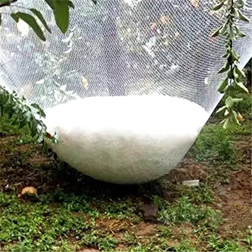 ERRULAN Garden Netting for Birds and Hail, Reusable Hail Protection Plastic Mesh Fence, Outdoor Barrier Net for Gardening Patio Greenhouse (Color : Wxh, Size : 12x40m/39.4x131ft)