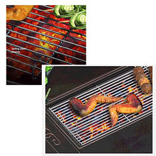 FYorbitH Barbecue Table Outdoor Barbecue Table Outdoor Courtyard Balcony Cast Aluminum Single Table Carbon Smokeless Oven Table Grill Table
