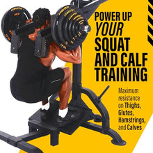 Powertec Fitness Levergym Calf Raise and Squat Machine Black