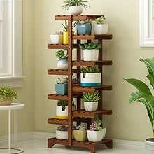WZWTYSM flower standWooden Plant Holder Flower Pot Holder Container Shelf Plant Accessories Indoor Outdoor Balcony Garden Decoration Plants Flower Shelf Brown