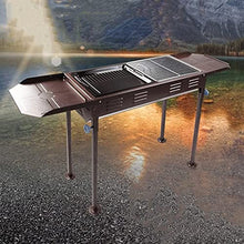 EGBHNJKL Barbecue grill, frying and grilling, easy to carry, and corrosion-resistant, reasonable ventilation, mostly used for outdoor picnic