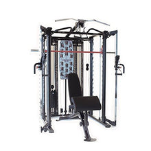 Inspire Fitness SCS Smith System Fully Loaded with Bench and Attachments - Functional Trainer Home Gym - Inspire SCS System (With Bench)