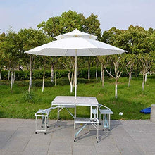 USZWBY Outdoor Garden Parasols Double Top Outdoor Parasol for Backyard,Poolside,Lawn and Garden-Umbrella Shades with Crank Lift,Waterproof UV Protection Without Base