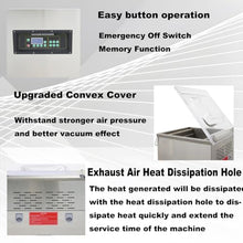 Banfluxion 110V Single Chamber Vacuum Packaging Machine 900W Silver