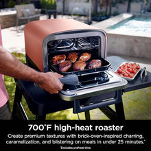 Ninja Woodfire Oven & Smoker, 8-in-1, Heats to 700°F, Terracotta Red, OO101