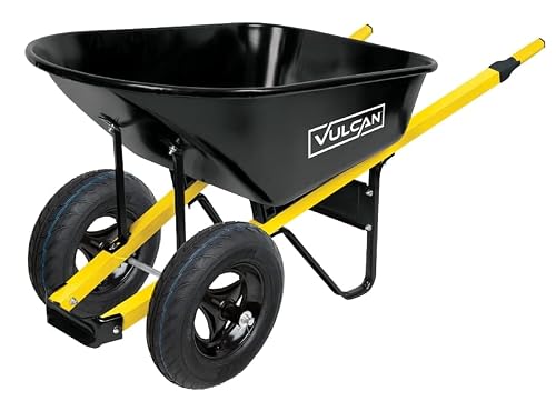 Vulcan Wheelbarrow 6 Cu-Ft Steel 2 Wheels