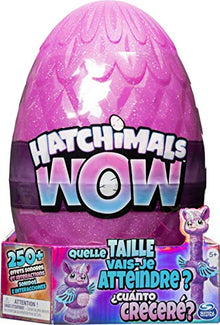 Hatchimals Wow Llalacorn 32-Inch Interactive Hatchimal Purple