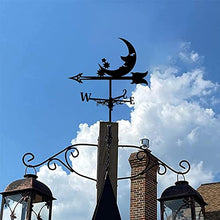 Weather Vane Metal Weathervane Retro Farm Scene Garden Stake Wind Direction Indicator Durable Garden Decorations Wind Vane (Color 5) (Color 1)