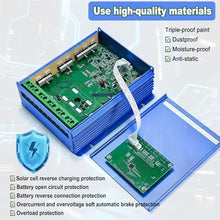 12V/24V/48V MPPT Solar Wind Hybrid Controller, Renewable Energy Inverter Solar Charge Controller, Intelligent Digital Regulator for Solar System 12V-6000W