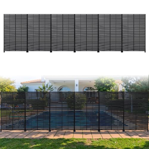 Trygoal 72" Privacy Screen Outdoor Privacy Fence Panel for Patio